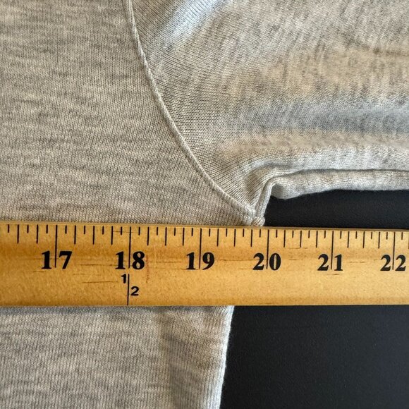 Abercrombie x HFR x Nicole Benefield Men's Gray Merino Wool Knit Turtleneck - Picture 5 of 5